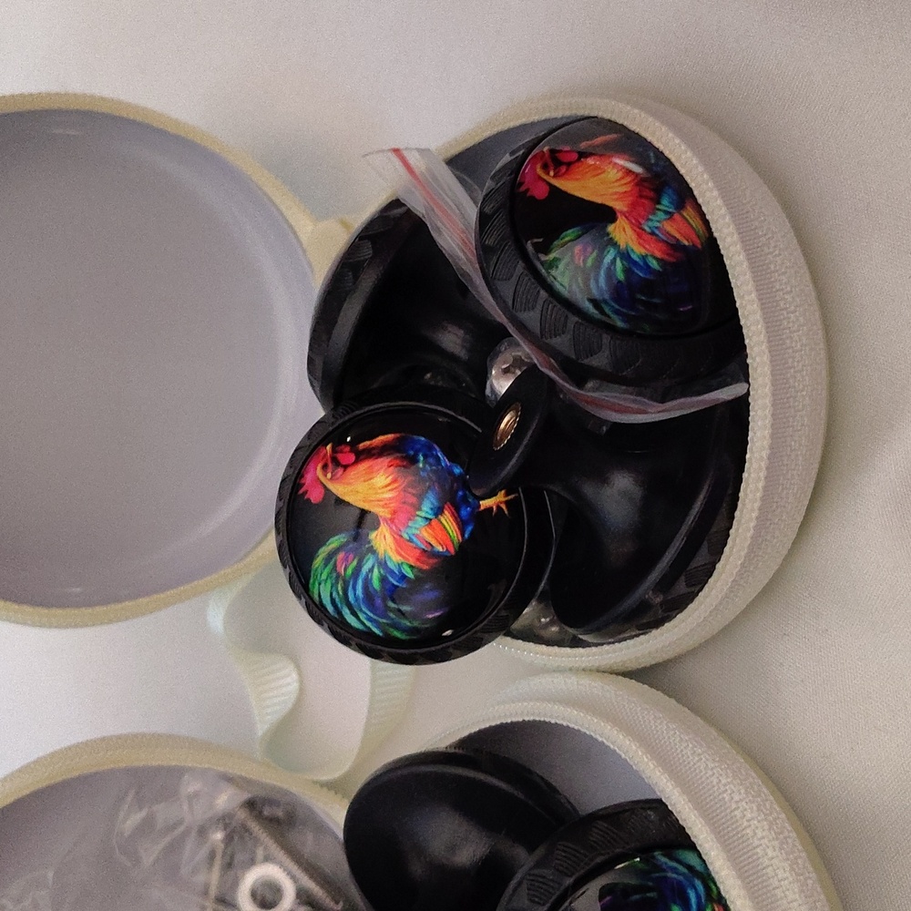 🐓 8 Rooster Cabinet Knobs. Set with Hardware and Case. Lorvies Brand. New!